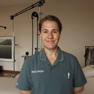 Vanessa Morales, rehabilitación física