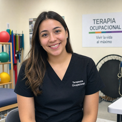 Patricia Mendoza, terapeuta ocupacional